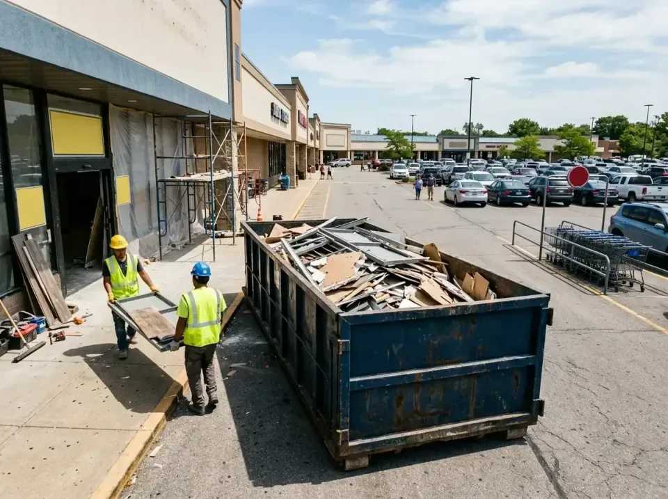 retail-store-renovation-debris-003 — frequently asked questions, Roll-off Dumpster Rentals in Shafter, CA